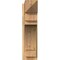 Ekena Millwork Merced Rough Sawn Arts and Crafts Outlooker, Western Red Cedar, 8"W x 26"D x 30"H OUT08X26X30MRC03RWR - alternate 3